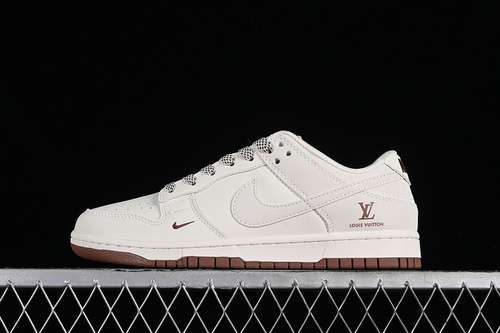 【360】[XX2025-309]-[SB DUNK LOW L*V OFF WHITE/GREY/BROWN]-[WOMAN:36-39]-[MAN:40-45]