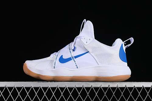 【340】[CI2956-140]-[REACT HYPERSET WHITE/GUM LIGHT BROWN/GAME ROYAL]-[MAN:40-46]