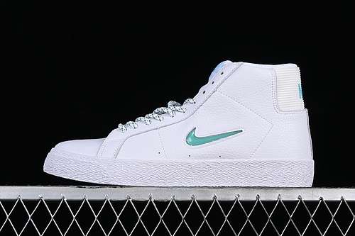 【200】[CU5283-100]-[SB ZOOM BLAZER MID WHITE/GREEN]-[WOMAN:36-39]-[MAN:40-45]