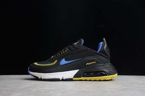 【300】[DH7708-005]-[AIR MAX 2090 C/S BLACK/HYPER BLUE/YELLOW]-[MAN:39-45]