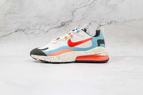 【300】[DD8498-161]-[AIR MAX 270 REACT THE FUTURE IS IN THE AIR WHITE/INFRARED/SUMMIT WHITE]
