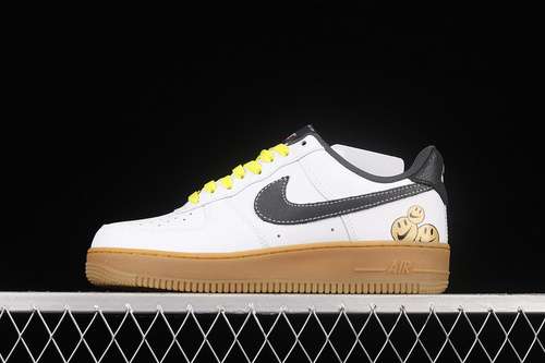 【300】[DO5854-100]-[AIR FORCE 1 LV8 GS GO THE EXTRA SMILE WHITE/YELLOW STRIKE/LIGHT BROWN]