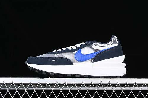 【260】[DD8014-003]-[WAFFLE ONE WHITE/BLACK/BLUE]-[WOMAN:36-39]-[MAN:40-45]