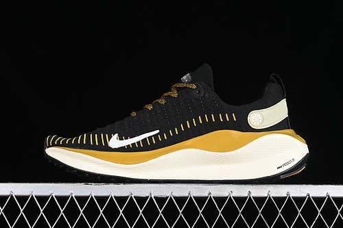 【260】[DR2665-006]-[ZOOMX REACTX INFINITY RUN 4 BLACK/BRONZINE/OLIVE AURA/SEA GLASS]-[MAN:39-45]