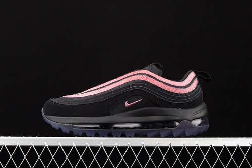 【360】[DB4698-001]-[SWAROVSKI X AIR MAX 97 GOLF NRG BLACK/ORACLE PINK/ANTHRACIT]-[UNSIEX:36-44]