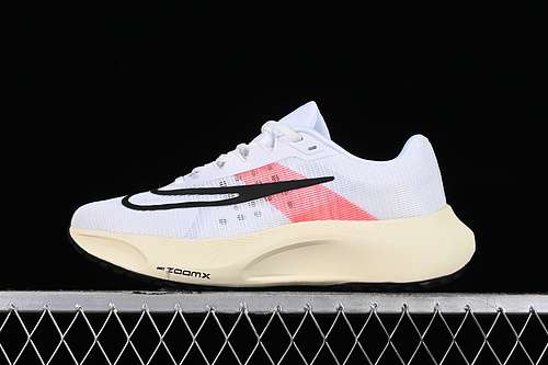 【260】[FD6562-100]-[ZOOM FLY 5 WHITE/BLACK/RED]-[WOMAN:36-39]-[MAN:40-45]