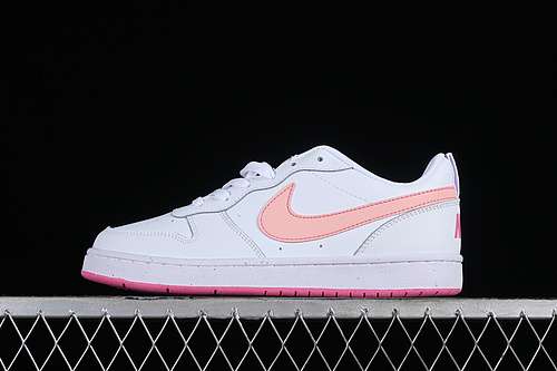 【230】[DV5456-111]-[COURT BOROUGH LOW 2 WHITE/PINK]-[WOMAN:36-40]