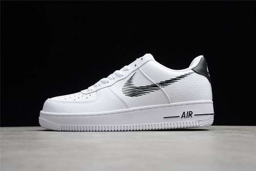 【300】[DN4928-100]-[AIR FORCE 1 LOW ZIG-ZAG WHITE/BLACK/WHITE]-[WOMAN:36-39]-[MAN:40-45]