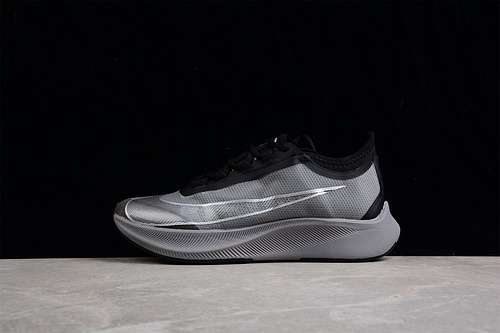 【270】[AT8240-001]-[ZOOM FLY 3 THUNDER GREY/METALLIC SILVER BLACK]-[WOMAN:36-39]-[MAN:40-45]