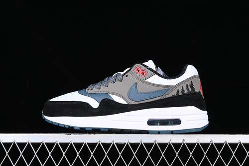 【280】[FJ0698-100]-[AIR MAX 1 PREMIUM ESCAPE WHITE/STATE BLUE/BLACK/SOFT GREY]-[UNSIEX:36-46]