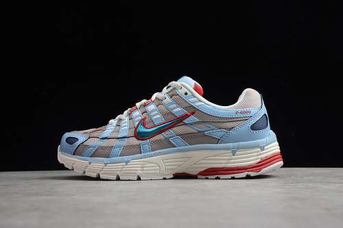 【300】[CK2961-131]-[P-6000 LIGHT GRAY/BLUE/RED]-[WOMAN:35.5-39]-[MAN:40-45]