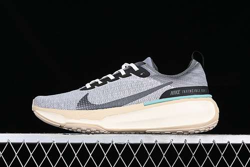 【260】[FN7503-065]-[ZOOM X INVINCIBLE RUN FK 3 WHITE/BLACK/GREY/BROWN]-[MAN:39-45]