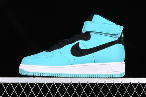 【340】[DZ1382-200]-[TIFFANY &amp; CO AIR FORCE 1 07 LOW 1837 WHITE/BLACK/BLUE]-[WOMAN:36-39]-[MAN