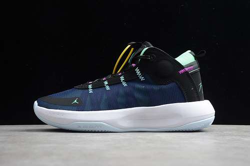 【360】[BQ3448-005]-[JORDAN JUMPMAN 2020 PF BLACK/GREEN GLOW-BLUE VOID-HYPER VIOLET]-[MAN:40-46]