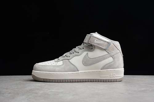 【360】[CQ3866-015]-[AIR FORCE 1 MID 07 BEIGE/GREY/GREY]-[WOMAN:36-39]-[MAN:40-45]