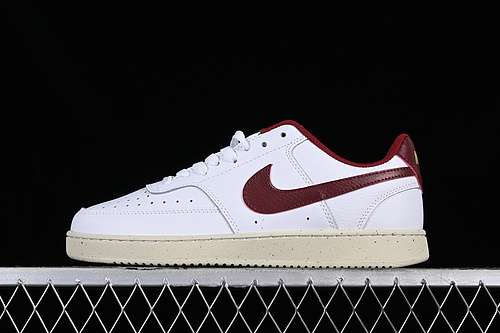 【230】[DH3158-106]-[COURT VISION LOW WHITE/RED]-[WOMAN:36-39]-[MAN:40-45]