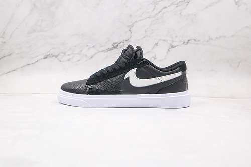 【300】[BV0076-101]-[SACAI X BLAZER LOW BLACK/BLACK/WHITE]-[WOMAN:36-39]-[MAN:40-45]