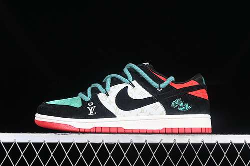 【380】[FC1688-172]-[SB DUNK LOW L*V RED/BLACK/WHITE/GREEN]-[WOMAN:36-39]-[MAN:40-45]