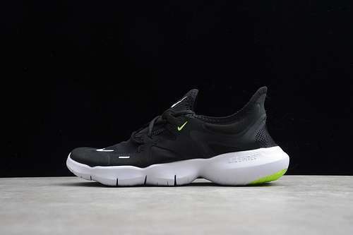 【240】[AQ1289-003]-[FREE RN 5.0 MARATHON RUNNING SHOES BLACK/WHITE/BLACK]-[WOMAN:36-39]-[MAN:40-45]