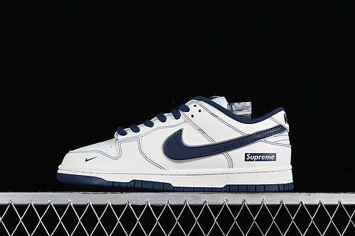 【280】[RM2308-238]-[SUPREME SB DUNK LOW WHITE/BLUE]-[WOMAN:36-39]-[MAN:40-46]