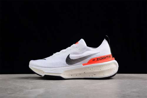 【300】[DR2615-101]-[ZOOMX INVINCIBLE RUN FLYKNIT 3 WHITE/OBSIDIAN/SAIL/OATMEAL/BRIGHT CRIMSON]