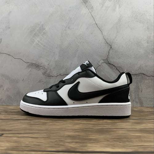 【280】[CT3964-101]-[COURT BOROUGH LOW 2 GS BLACK/WHITE/BLACK]-[UNISEX:36-43]