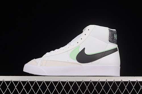 【280】[DD1847-100]-[BLAZER MID WHITE/BLACK/MINT GREEN]-[WOMAN:36-39]-[MAN:40-45]
