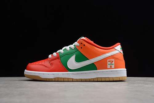 【420】[CZ5130-600]-[7-ELEVEN X SB DUNK LOW RED/ORANGE/GREEN-WHITE]-[UNISEX:36-45]