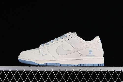 【360】[XX2025-308]-[SB DUNK LOW L*V WHITE/GREY/BLUE]-[WOMAN:36-39]-[MAN:40-45]