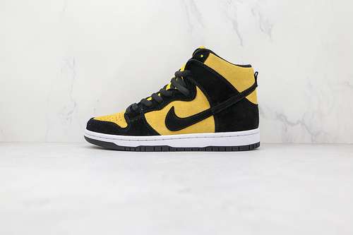 【400】[DB1640-001]-[DUNK HIGH PRO SB REVERSE GOLDENROD BLACK/BLACK/VARSITY MAIZE]-[UNISEX:36-47]