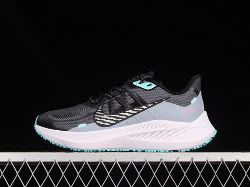 【280】[CU3868-403]-[WINFLO 7 SHIELD OBSIDIAN MIST/BLACK/AURORA GREEN/CHROME]-[WOMAN:36-39]