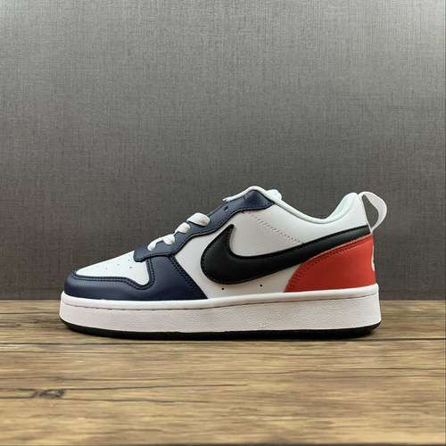 【280】[DO7446-101]-[COURT BOROUGH LOW 2 GS USA WHITE/WHITE/MIDNIGHT NAVY/BLACK]-[UNSIEX:36-45]