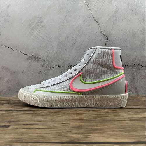 【290】[DC1746-102]-[BLAZER MID 77 INFINITE WHITE/ELECTRIC GREEN-SUNSET PULSE]-[WOMAN:36-39]