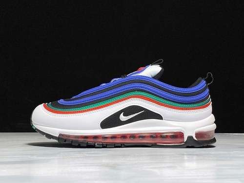 【320】[CW7013-100]-[AIR MAX 97 WHITE/HYPER BLUE-MULTI-COLOR]-[WOMAN:36-39]-[MAN:40-45]