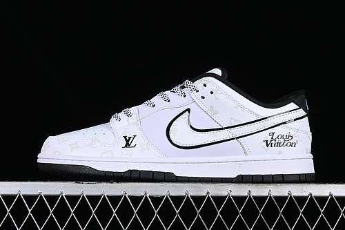 【300】[XH1733-006]-[SB DUNK LOW WHITE/GREY/BLACK]-[WOMAN:36-39]-[MAN:40-45]