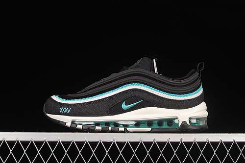 【320】[DN1893-001]-[AIR MAX 97 RUNNING SHOES BLACK/GREEN/WHITE]-[WOMAN:36-39]-[MAN:40-45]