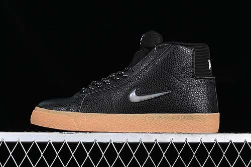 【200】[CU5283-001]-[SB ZOOM BLAZER MID WHITE/BLACK/BROWN]-[WOMAN:36-39]-[MAN:40-45]