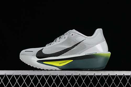 【260】[FN8455-100]-[ZOOM FLY 6 WHITE/GREY/BLACK/GREEN]-[WOMAN:36-39]-[MAN:40-45]
