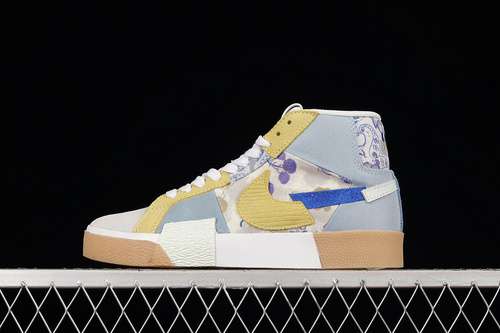 【270】[DM0859-400]-[ZOOM BLAZER MID PREMIUM SB PAISLEY PACK BOARDER BLUE/CELERY/BARELY GREEN]