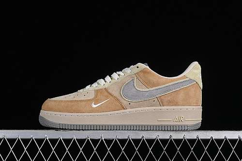 【340】[CD1221-999]-[AIR FORCE 1 07 LOW BAGELT GREY/BROWN]-[WOMAN:36-39]-[MAN:40-45]