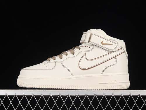 【360】[BY6899-692]-[AIR FORCE 1 MID 07 CREAM WHITE/WHITE/BROWN]-[WOMAN:36-39]-[MAN:40-45]