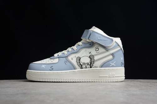 【360】[CW2308-211]-[AIR FORCE 1 MID BLUE/BLUE/WHITE]-[WOMAN:36-39]-[MAN:40-45]