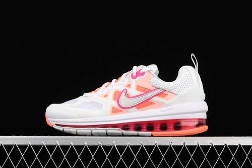 【320】[CZ1645-101]-[AIR MAX GENOME WHITE/BRIGHT MANGO/HYPER PINK/PLATINUM TINT]-[WOMAN:36-40]