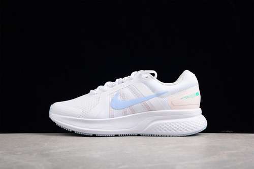 【270】[CU3528-104]-[RUN SWIFT 2 WHITE/WHITE/HYDROGEN BLUE]-[WOMAN:36-40]