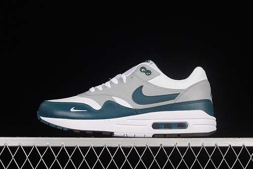 【280】[DH4059-101]-[AIR MAX 1 LV8 WHITE/DARK TEAL GREEN/WOLF GREY/BLACK]-[UNISEX:36-46]