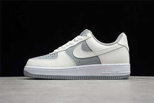 【300】[BV6088-301]-[AIR FORCE 1 LOW WHITE/WHITE/WOLF GREY]-[WOMAN:36-39]-[MAN:40-45]