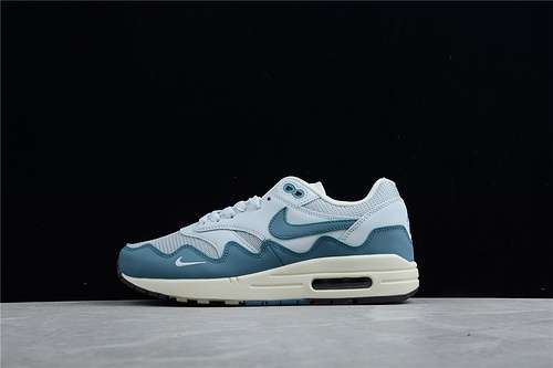 【300】[DH1348-004]-[PATTA X AIR MAX 1 NOISE AQUA/METALLIC SILVER/PURE PLATINUM]-[UNSIEX:36-46]