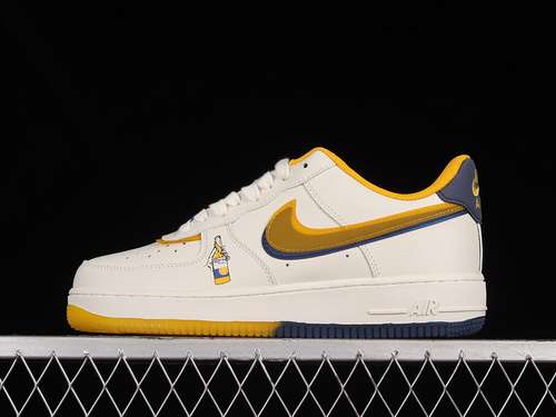 【310】[CW1574-806]-[AIR FORCE 1 LOW LV8 CORONA DOUBLE SWOOSH WHITE/BLUE/YELLOW]-[UNSIEX:36-45]