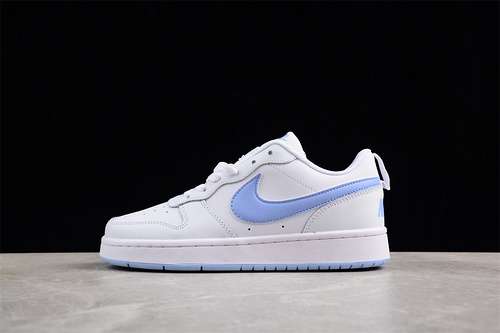 【280】[DV5456-103]-[COURT BOROUGH LOW 2 WHITE/BLUE]-[WOMAN:36-39]-[MAN:40-45]