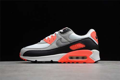【300】[CT1685-100]-[AIR MAX 90 INFRARED 2020 WHITE/BLACK/COOL GREY/RADIANT RED]-[UNISEX:36-47.5]